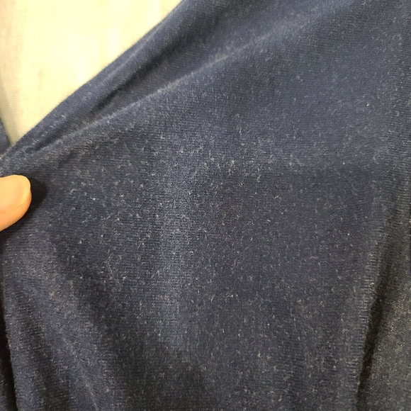 Navy and Floral Old Navy Wrap Dress - Picture 5 of 8